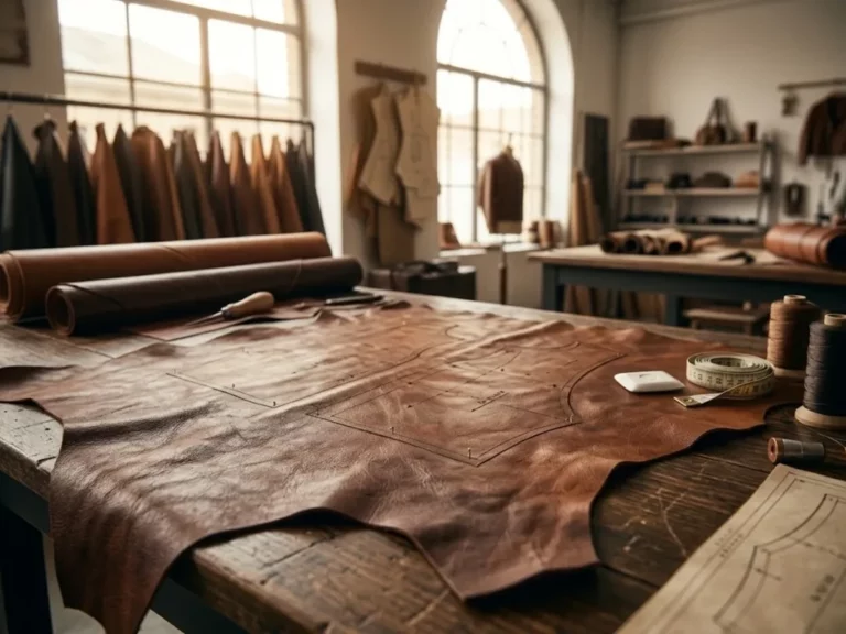 Cuir vachette résistant pour vêtement sur mesure